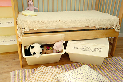 赤ちゃん部屋のpelican MOOMIN