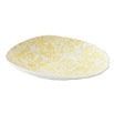 Tasting Plate Round BIRDY PATCH Yellow