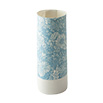 illuminator Vase Tall ROSE CHRYSANTHEMUM Turquoise